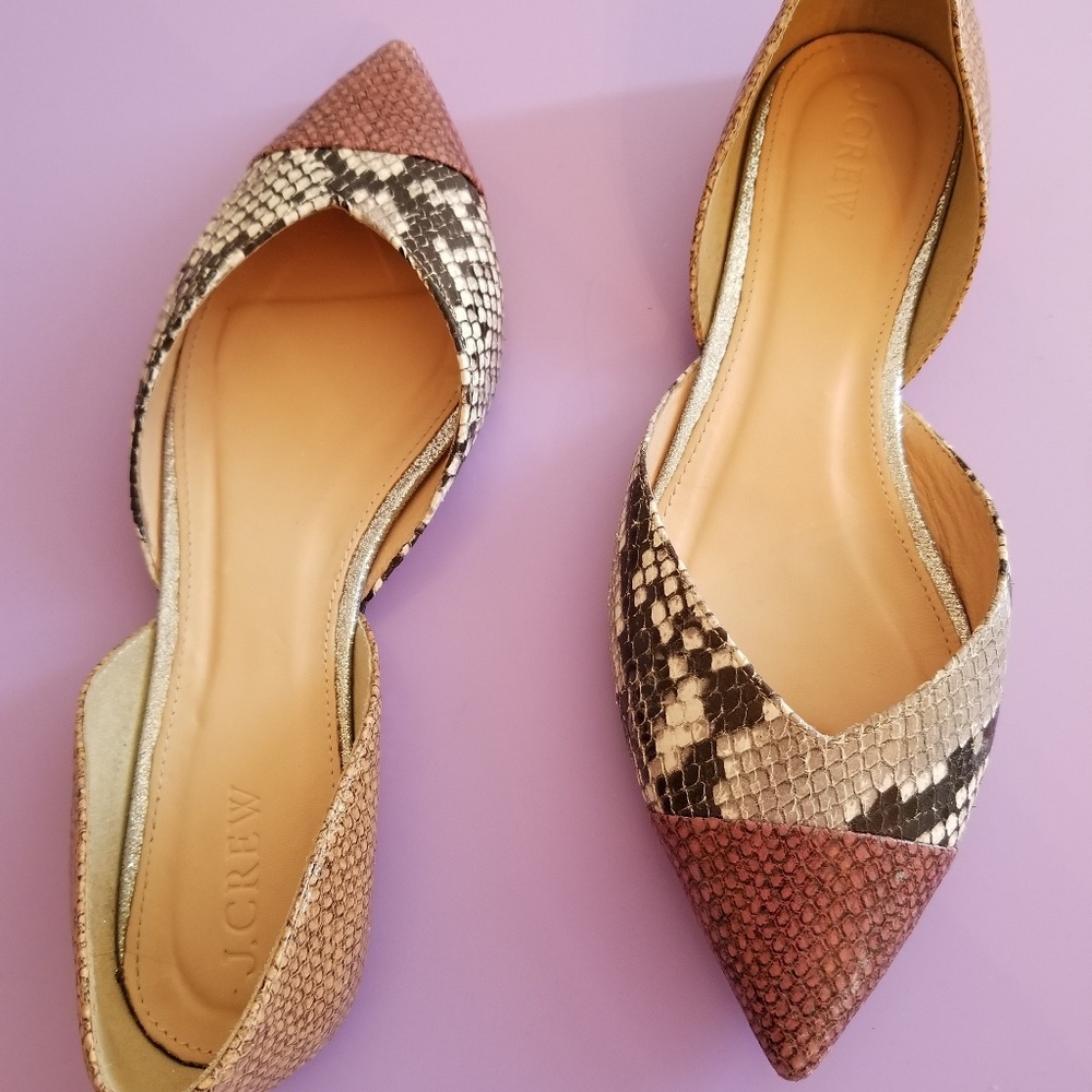 J Crew Multi Pattern Flats - image 1